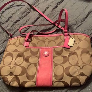 Coach handbag. Wallet matches but sold seperate.